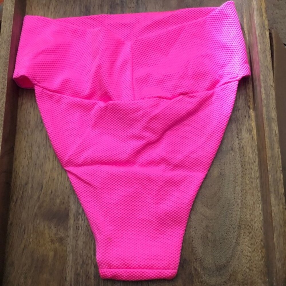 Aerie Neon Pink Bikini Bottom - Picture 4 of 5